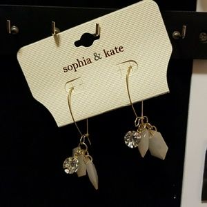 BOGO NWT Pink/gold earrings